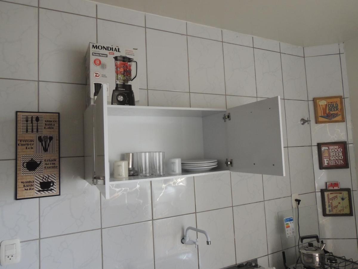 Apartamento Mobiliado Com Garagem Apartment Chapeco Bagian luar foto